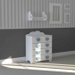 Продукт Bambino Casa Cuori Grandi Felici Blu - Комод Син - 3 - BG Hlapeta